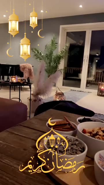 Preview for a Spotlight video that uses the RamadanKareem Lens