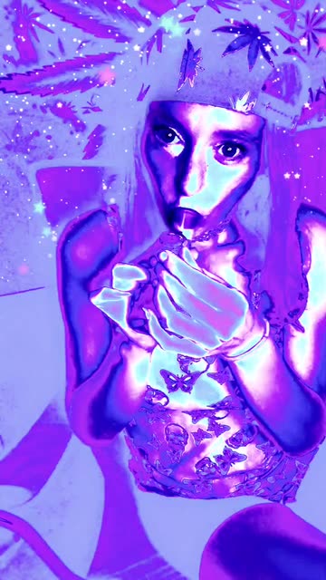 Preview for a Spotlight video that uses the Starry Night Lens