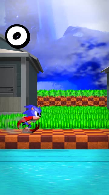 Preview for a Spotlight video that uses the Sonic Minigame Lens