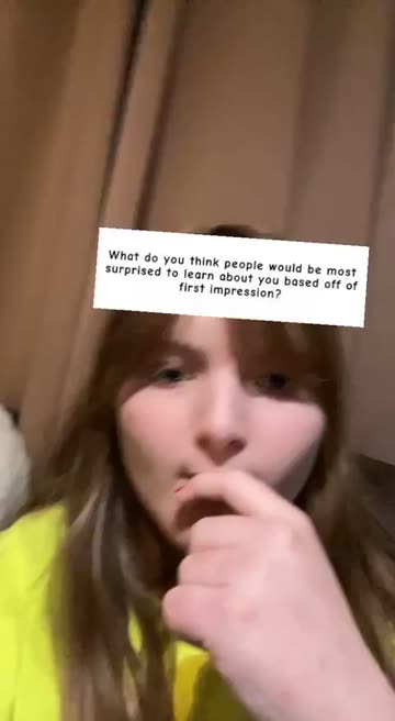 Preview for a Spotlight video that uses the Personal Questions Lens