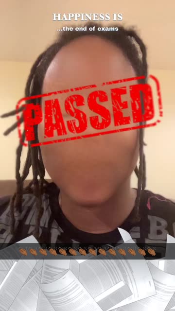 Preview for a Spotlight video that uses the Exam Result Lens