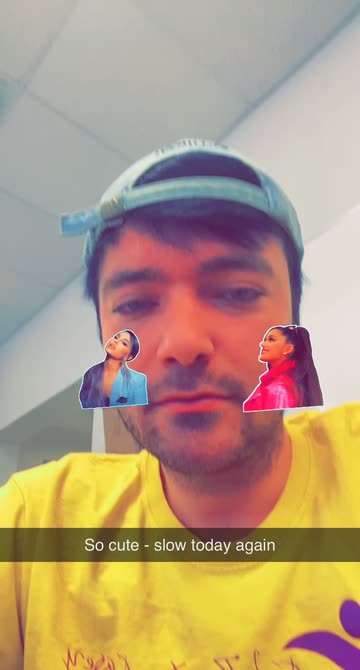 Preview for a Spotlight video that uses the ariana grande Lens