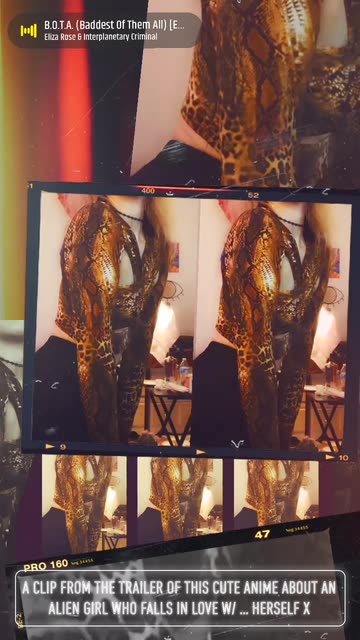 Preview for a Spotlight video that uses the Film Collage Lens