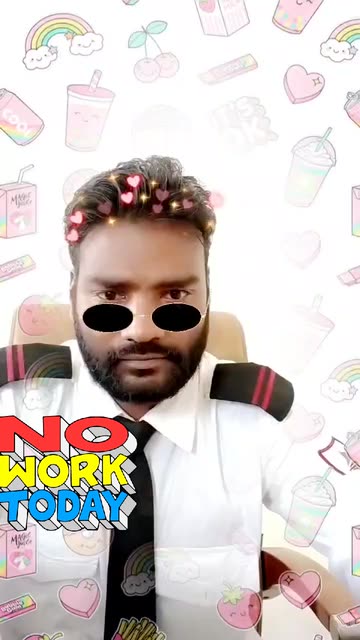 Preview for a Spotlight video that uses the Love cloud goggles Lens