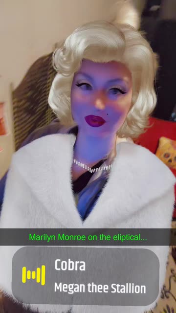Preview for a Spotlight video that uses the Hollywood Glam Lens