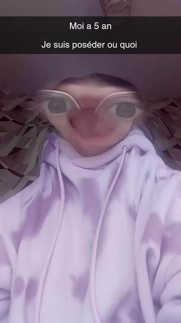 Preview for a Spotlight video that uses the Eyes Lips Face Lens