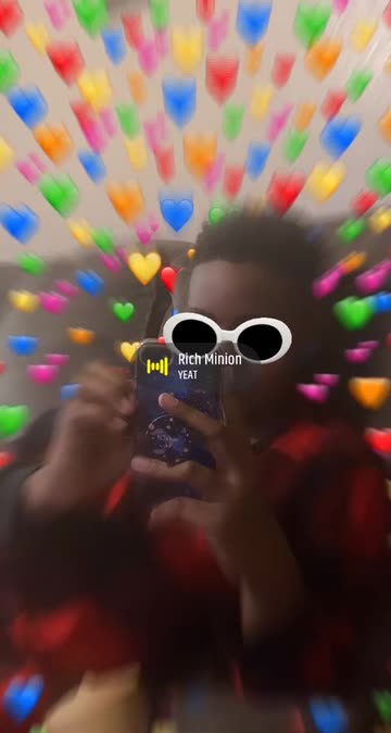 Preview for a Spotlight video that uses the love meme Lens