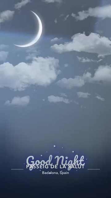 Preview for a Spotlight video that uses the Good Night Lens