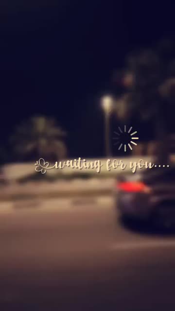 Preview for a Spotlight video that uses the Waiting for you Lens