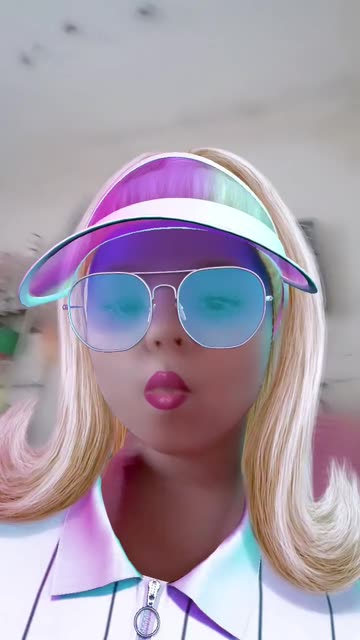 Preview for a Spotlight video that uses the Tennis Outfit Lens