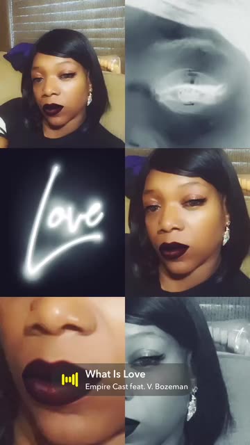 Preview for a Spotlight video that uses the Dark Collage Lens