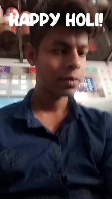 Preview for a Spotlight video that uses the Happy Holi Lens