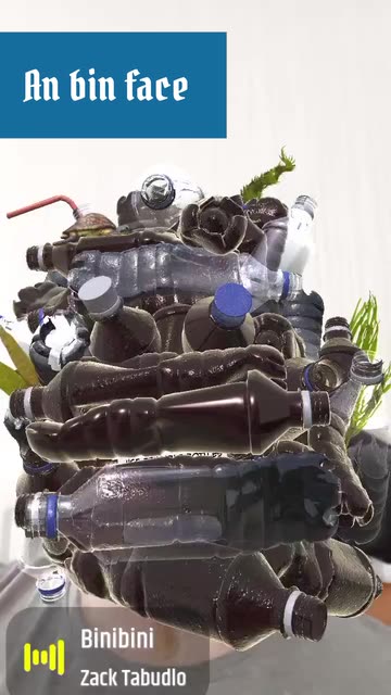 Preview for a Spotlight video that uses the Bottle Monster Lens