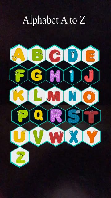 Preview for a Spotlight video that uses the Alphabet A to Z Lens