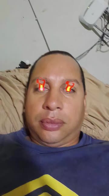 Preview for a Spotlight video that uses the Fire Eyes Lens