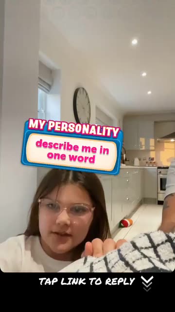 Preview for a Spotlight video that uses the my personality Lens