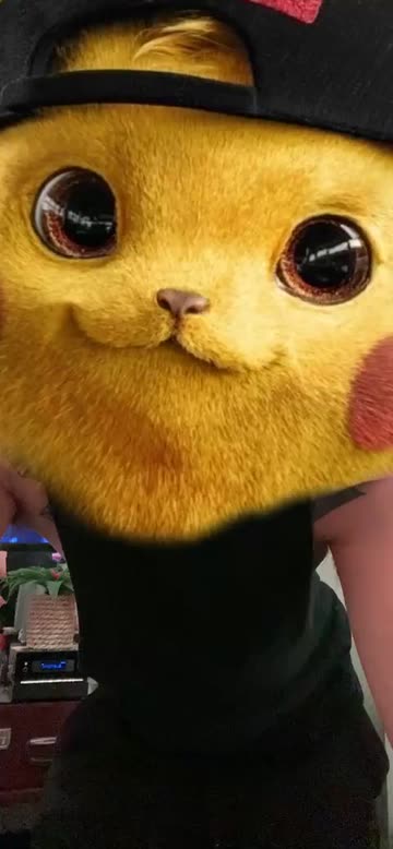 Preview for a Spotlight video that uses the Pikachu GRRR Lens