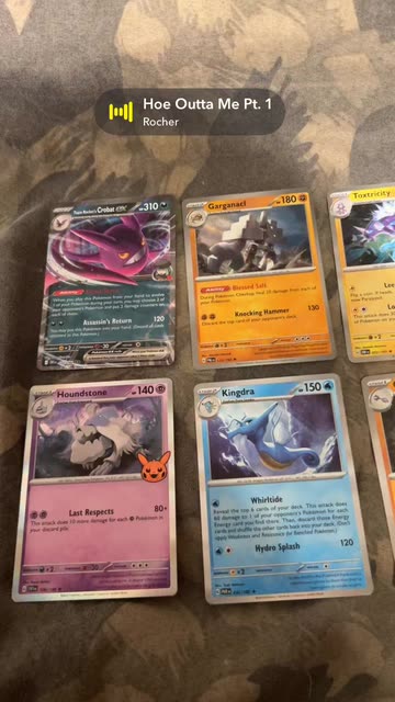 Ghost Type Pokemon Cards Videos