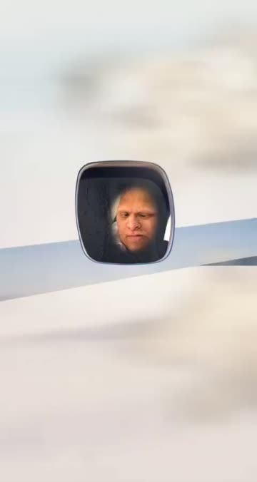 Preview for a Spotlight video that uses the airplane window Lens