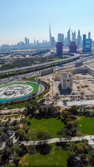 Preview for a Spotlight video that uses the Dubai 360 Lens