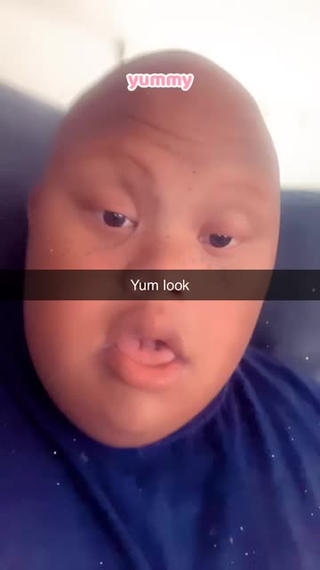 Preview for a Spotlight video that uses the Yummy Mood Lens