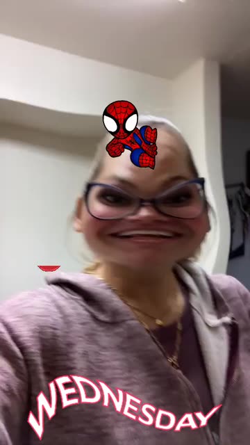 Preview for a Spotlight video that uses the Comedy Spiderman Lens