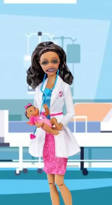 Preview for a Spotlight video that uses the Doctor Barbie Lens