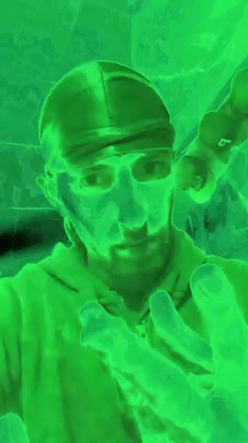 Preview for a Spotlight video that uses the Night Vision Lens
