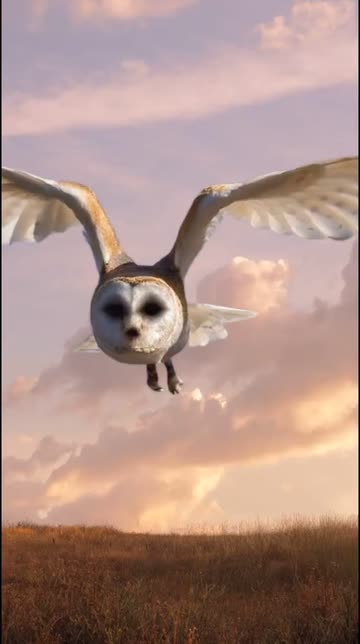 Preview for a Spotlight video that uses the Preying Owl Lens