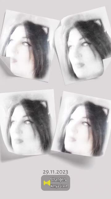 Preview for a Spotlight video that uses the Paper Stickers Lens