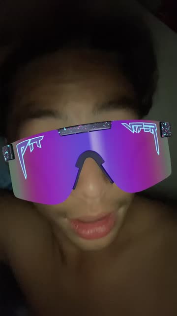 Preview for a Spotlight video that uses the purple pit vipers Lens