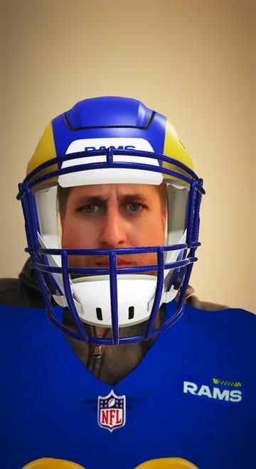 Preview for a Spotlight video that uses the LA Rams New Look Lens