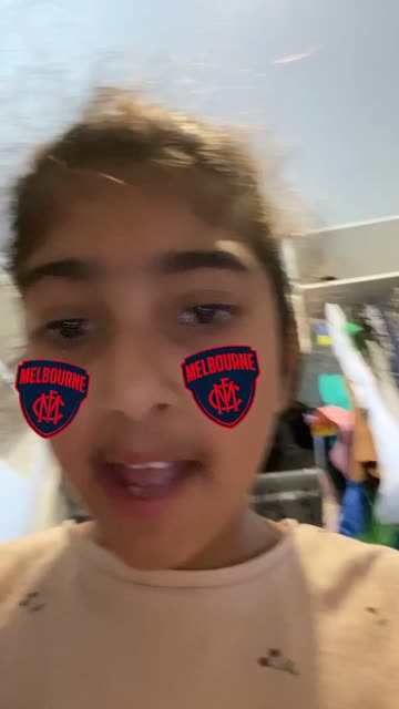 Preview for a Spotlight video that uses the melbourne demons Lens