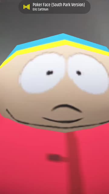 Preview for a Spotlight video that uses the Eric Cartman Lens