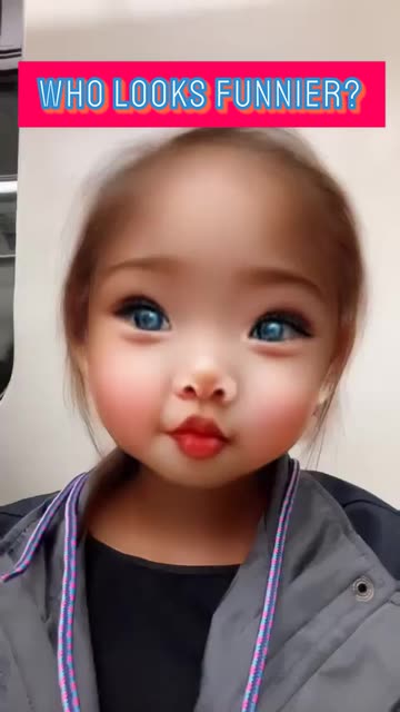 Preview for a Spotlight video that uses the Cartoon Kid 1 Lens