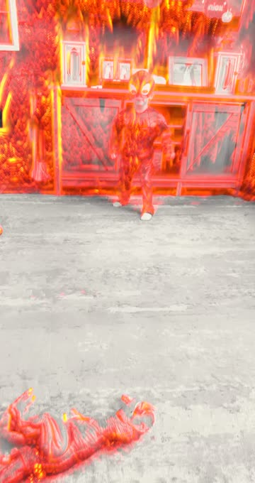 Preview for a Spotlight video that uses the Lava Explosion Lens