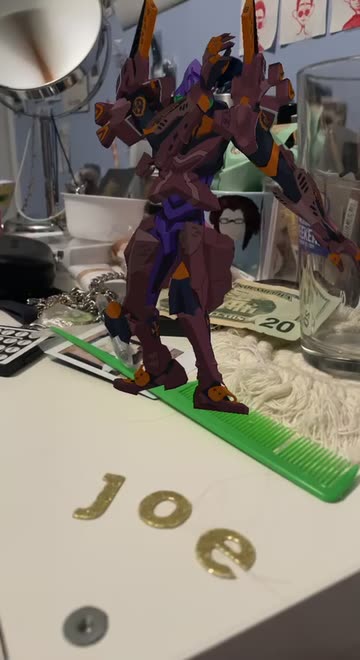 Preview for a Spotlight video that uses the Evangelion Object Lens