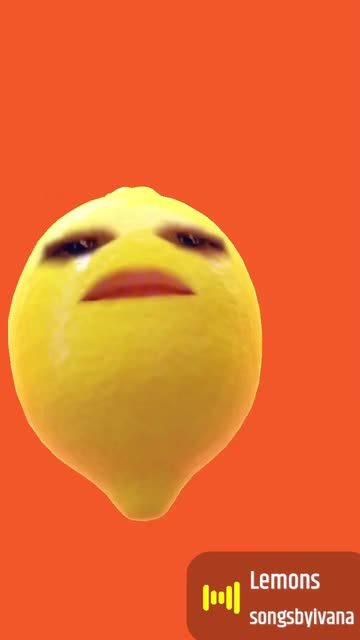Preview for a Spotlight video that uses the Funny Lemon Lens
