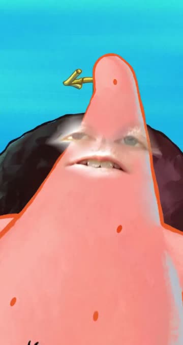 Preview for a Spotlight video that uses the Patrick Star Lens