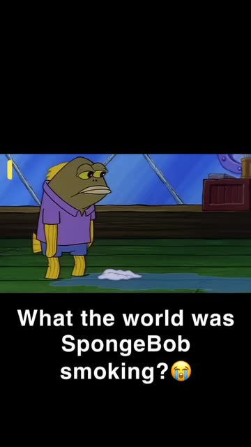 spongebob cigarette meme Spongebob Smoking Videos
