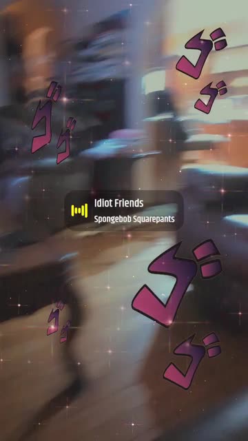 Jojo Menacing Lens (ゴゴゴゴゴゴ) : r/SnapLenses