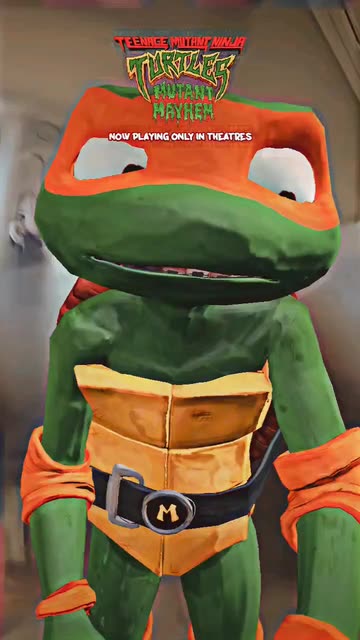 Preview for a Spotlight video that uses the TMNT Mutant Mayhem Lens