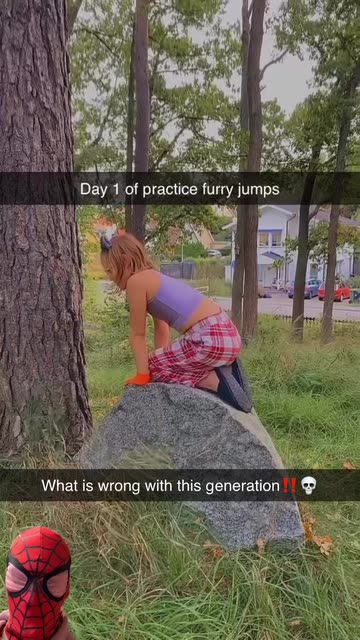 Spotlight content by a Snapchat user