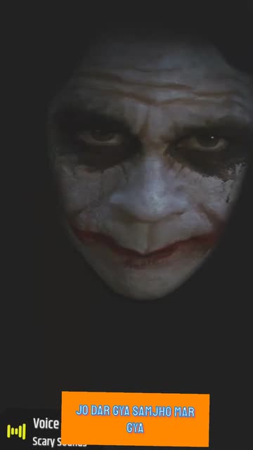 Preview for a Spotlight video that uses the JOKER HEATH LEDGER Lens
