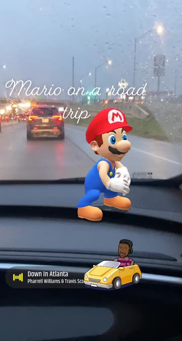 Preview for a Spotlight video that uses the Mario Twerk Lens