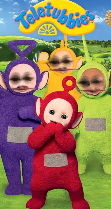 Preview for a Spotlight video that uses the Teletubbies Lens