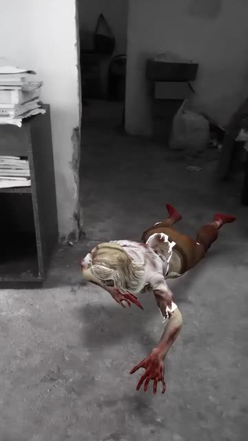 Preview for a Spotlight video that uses the ZOMBIE-RUSHER Lens