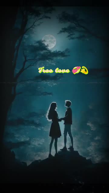 Preview for a Spotlight video that uses the Romantic Night Lens