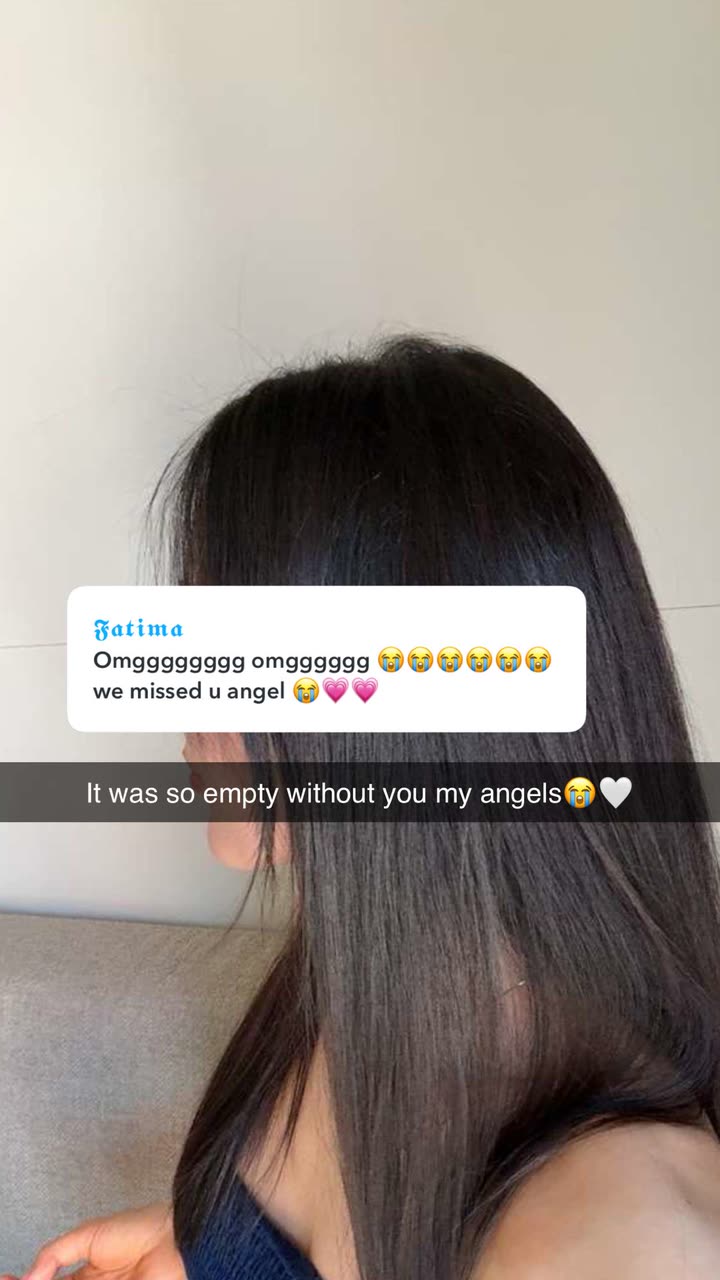 محتوى سناب شات لـ Angel Baby
