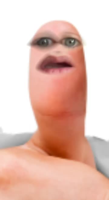 Preview for a Spotlight video that uses the Thumb Face Lens